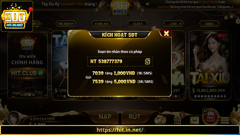 Những thông tin cần chuẩn bị trước khi đăng nhập Hit Club