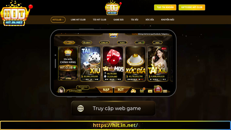 Cập nhật trang chủ Hit Club chính thức mới nhất hiện nay